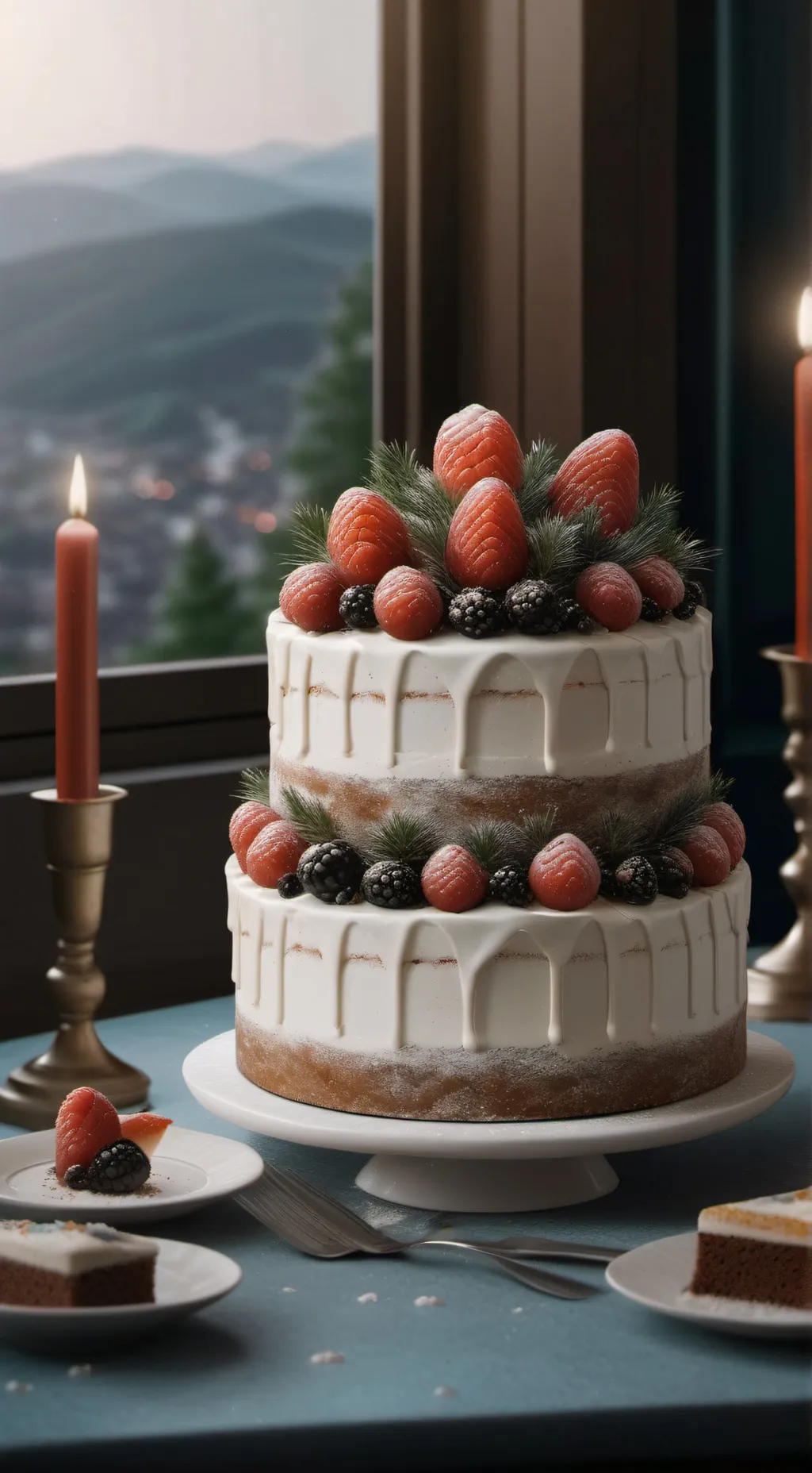 ai character: berryfunnycake background
