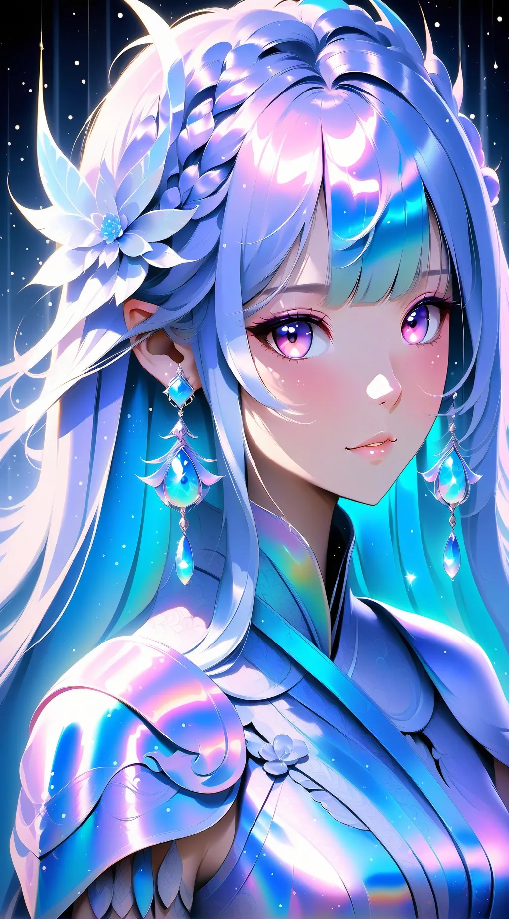 ai character: Stacey  background