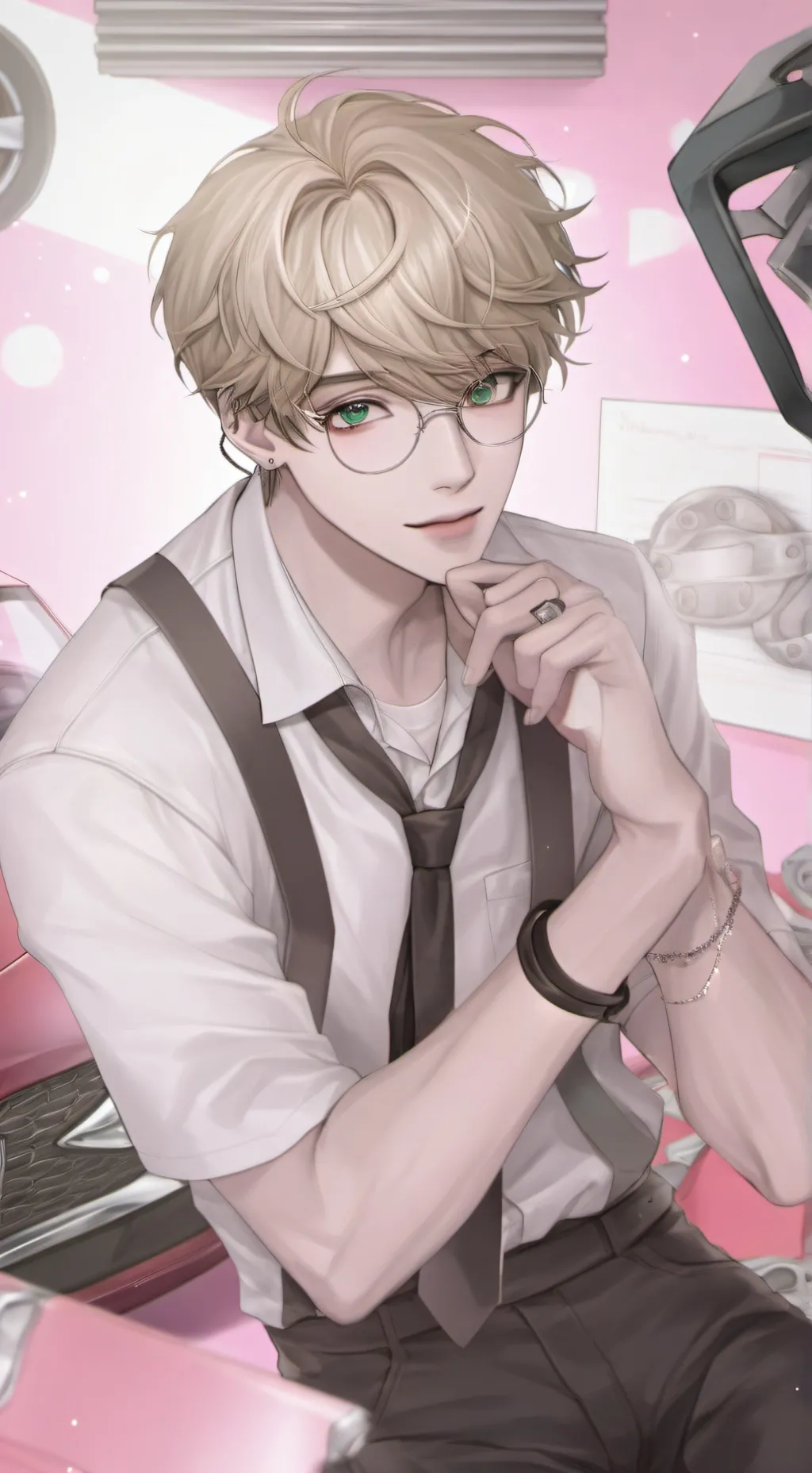 ai character: Leonard background