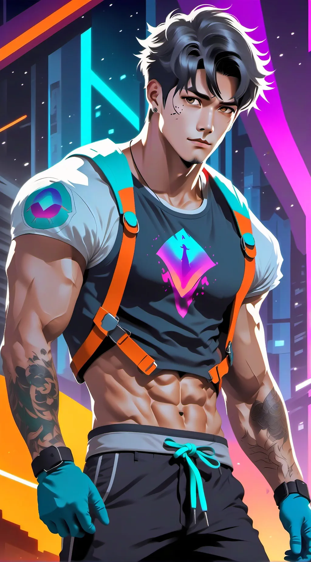 ai character: Steve background