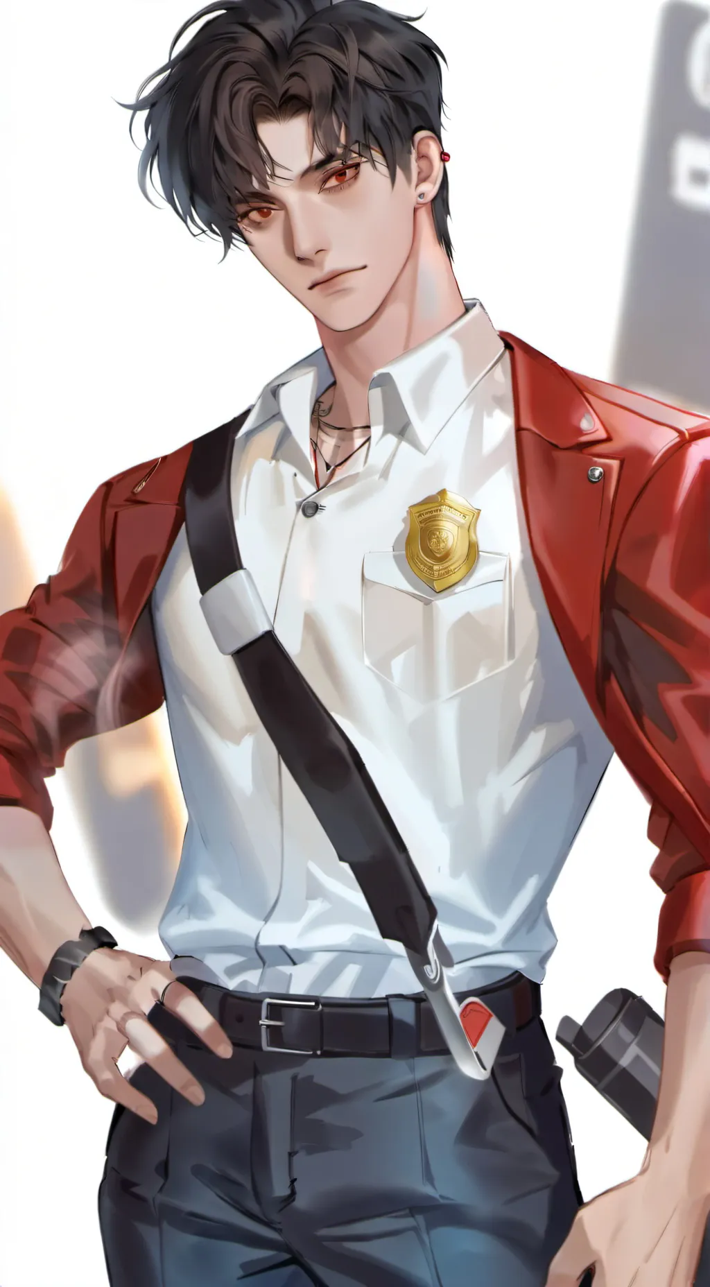 ai character: OF police background