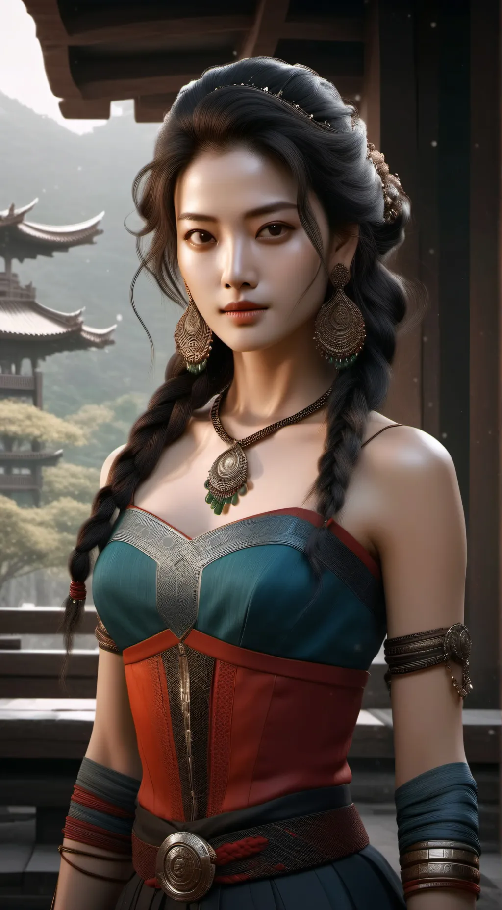 ai character: Katie background