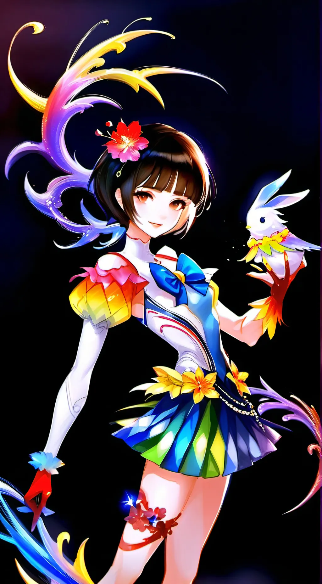 ai character: DW × TADC background