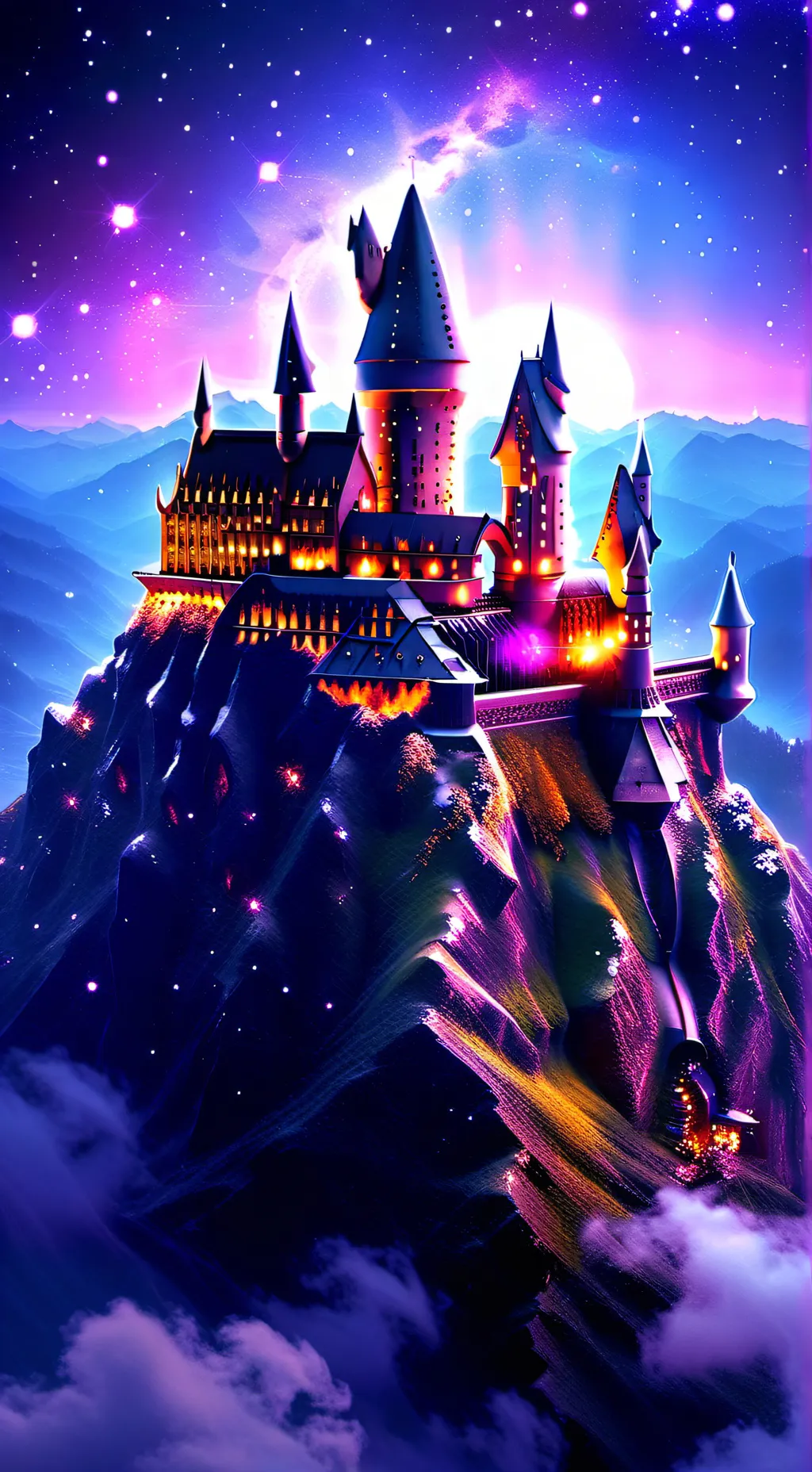 ai character: Hogwarts  background