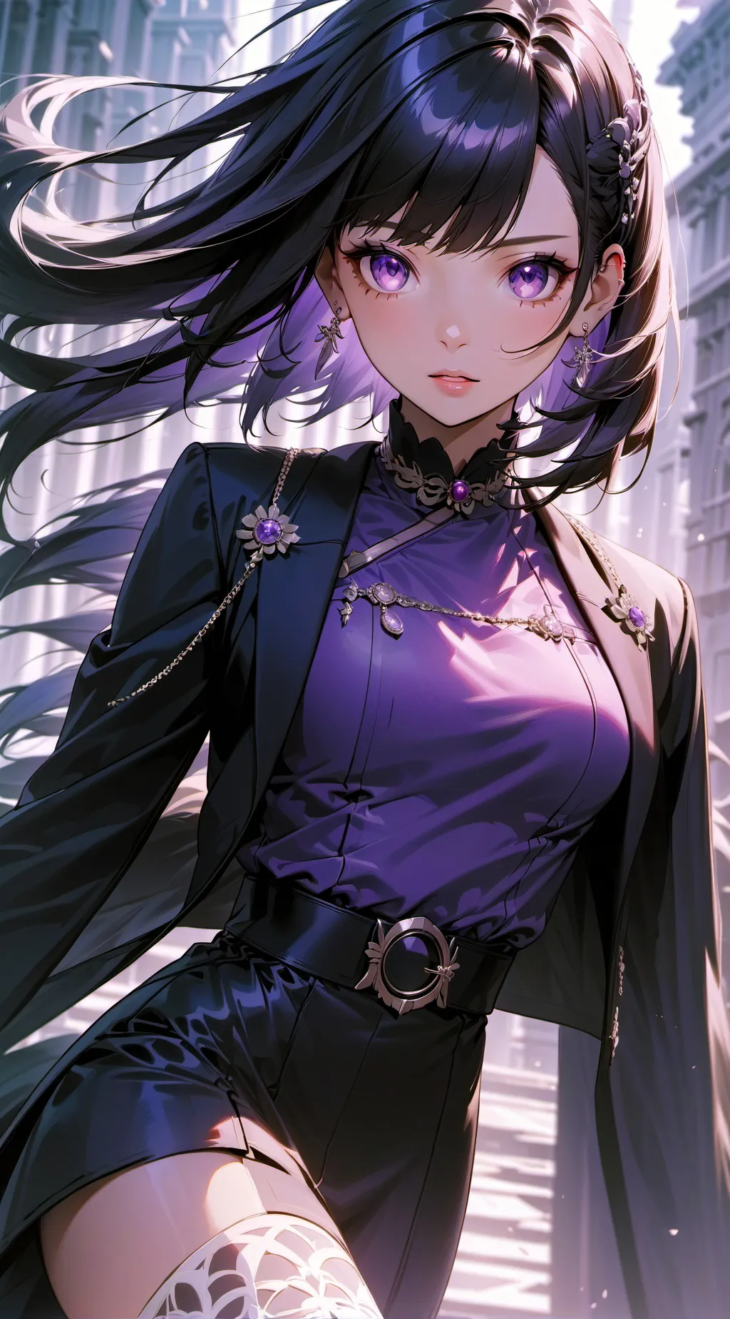 ai character: Miss Sheira  background