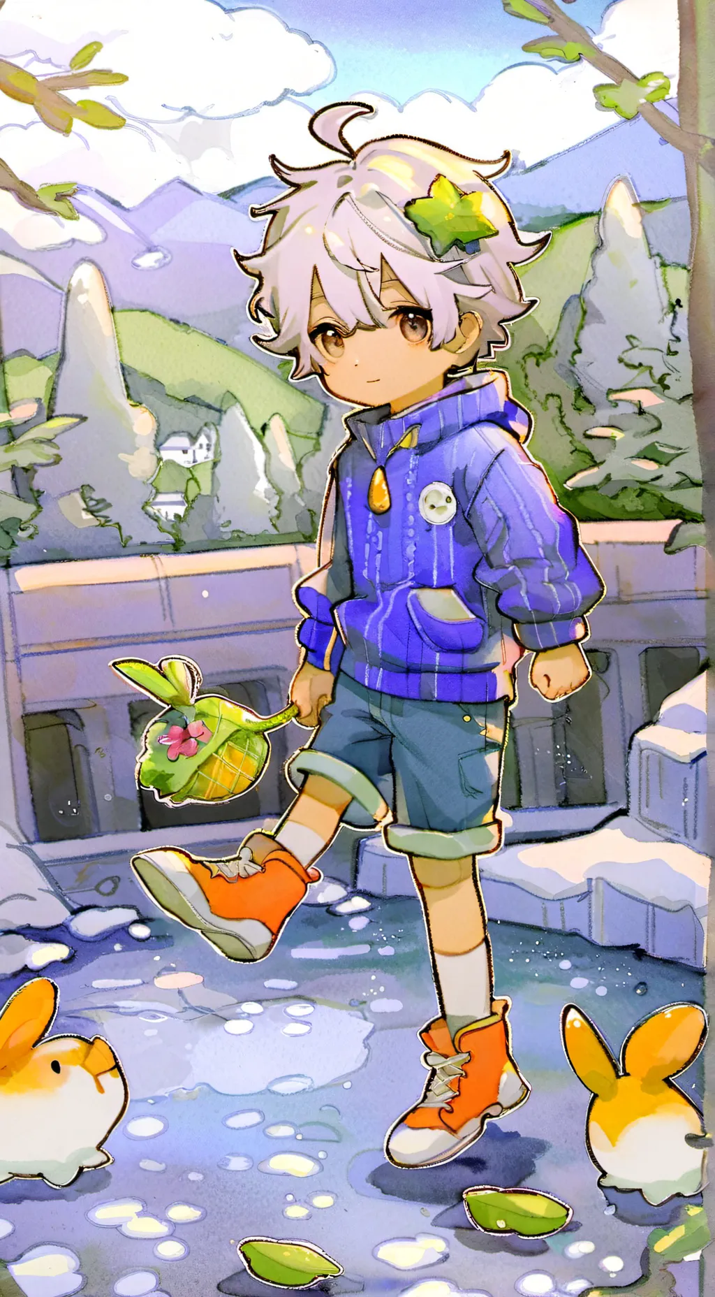 ai character: Max background