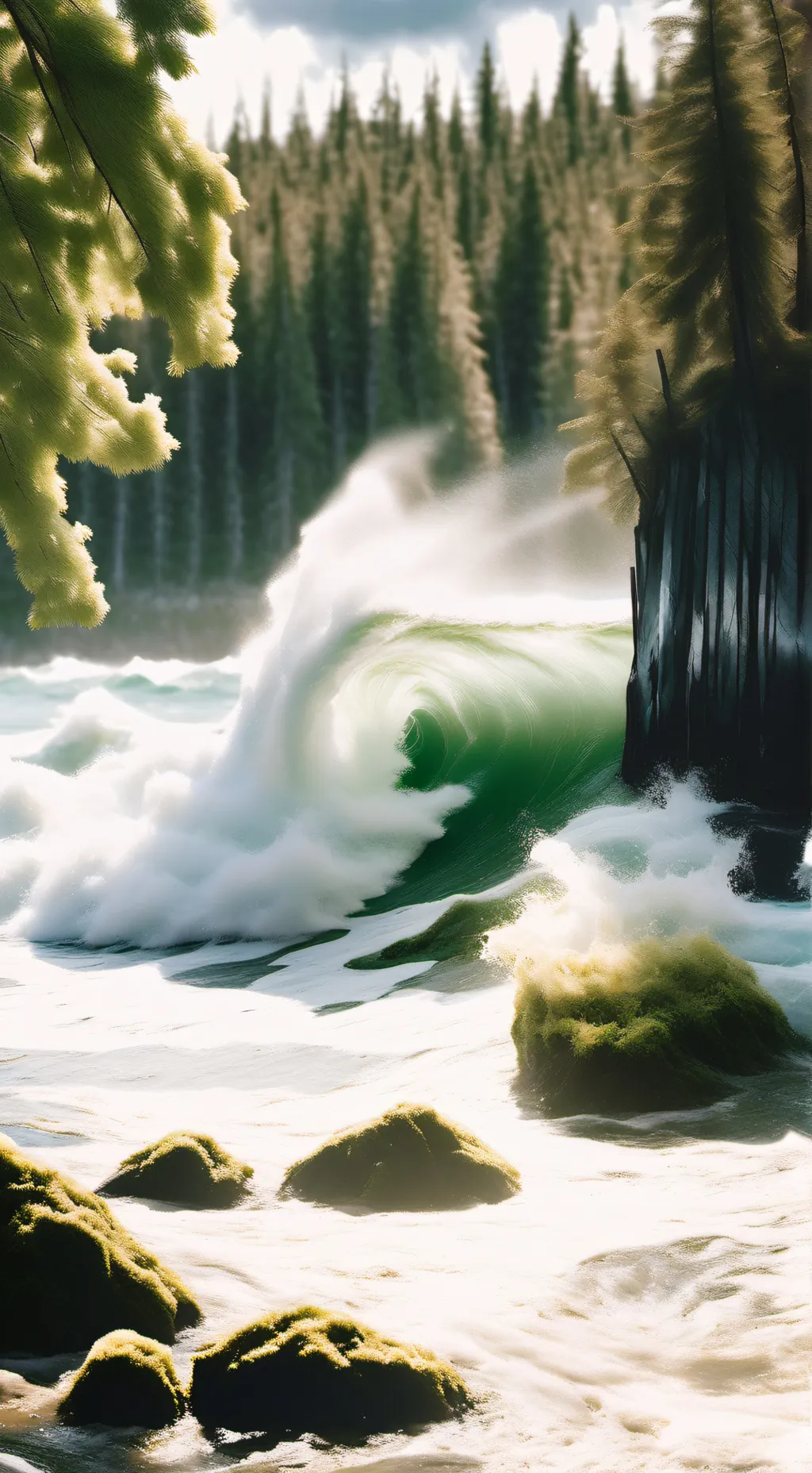 ai character: Mha storm background