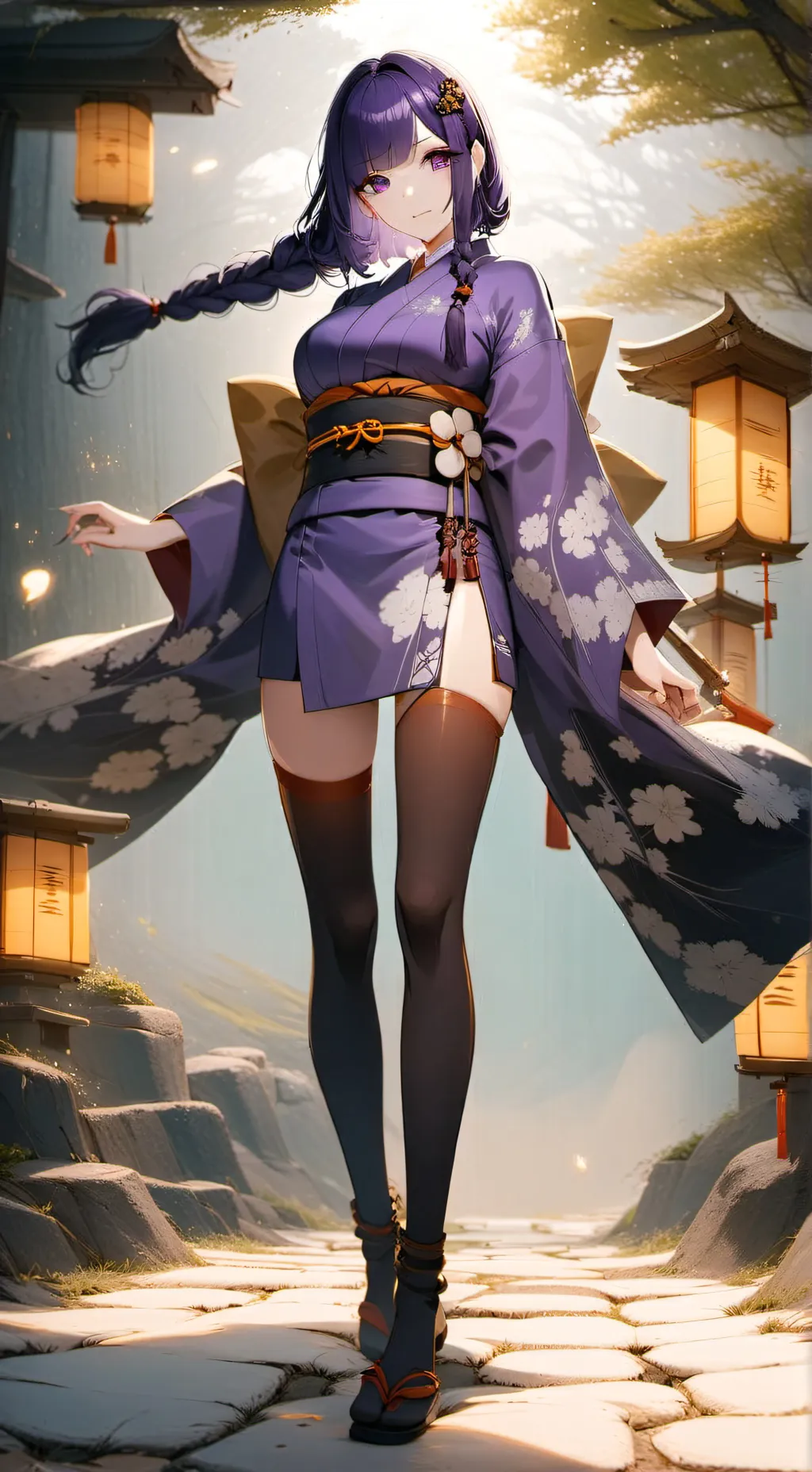 ai character: Raiden Ei background