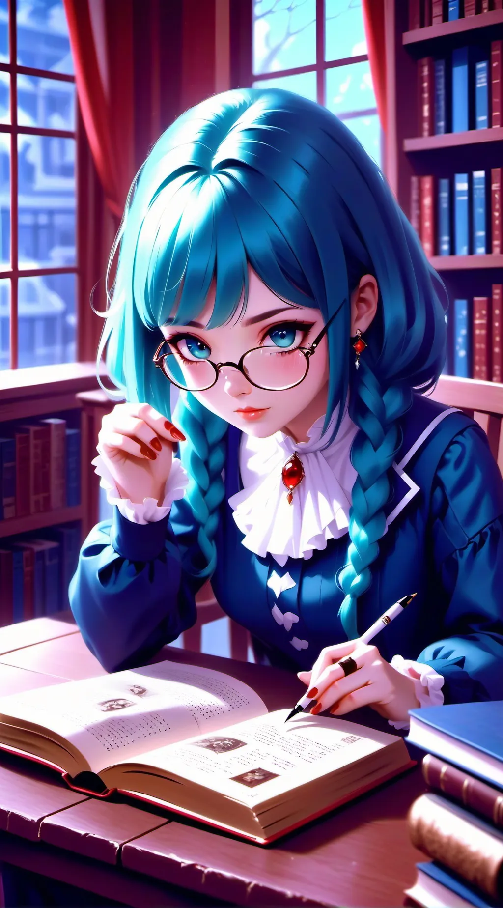 ai character: ☄️Isabella☄️ background