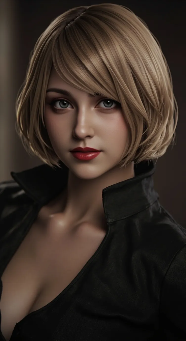 ai character: Ashley Graham  background