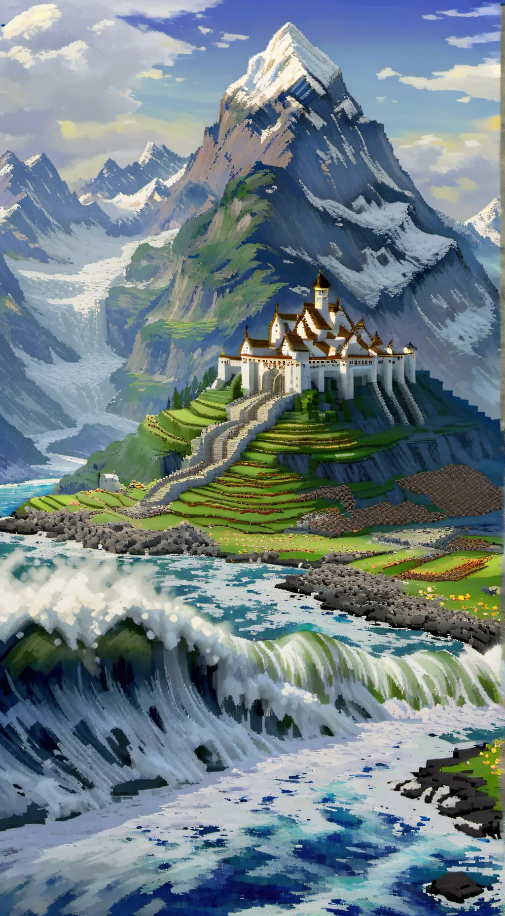ai character: Dream smp background