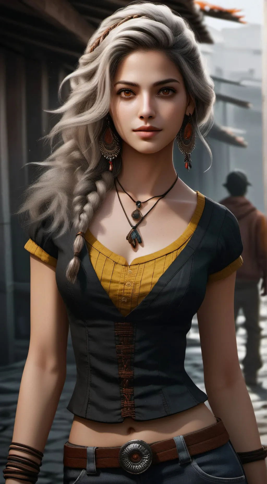ai character: Danna background