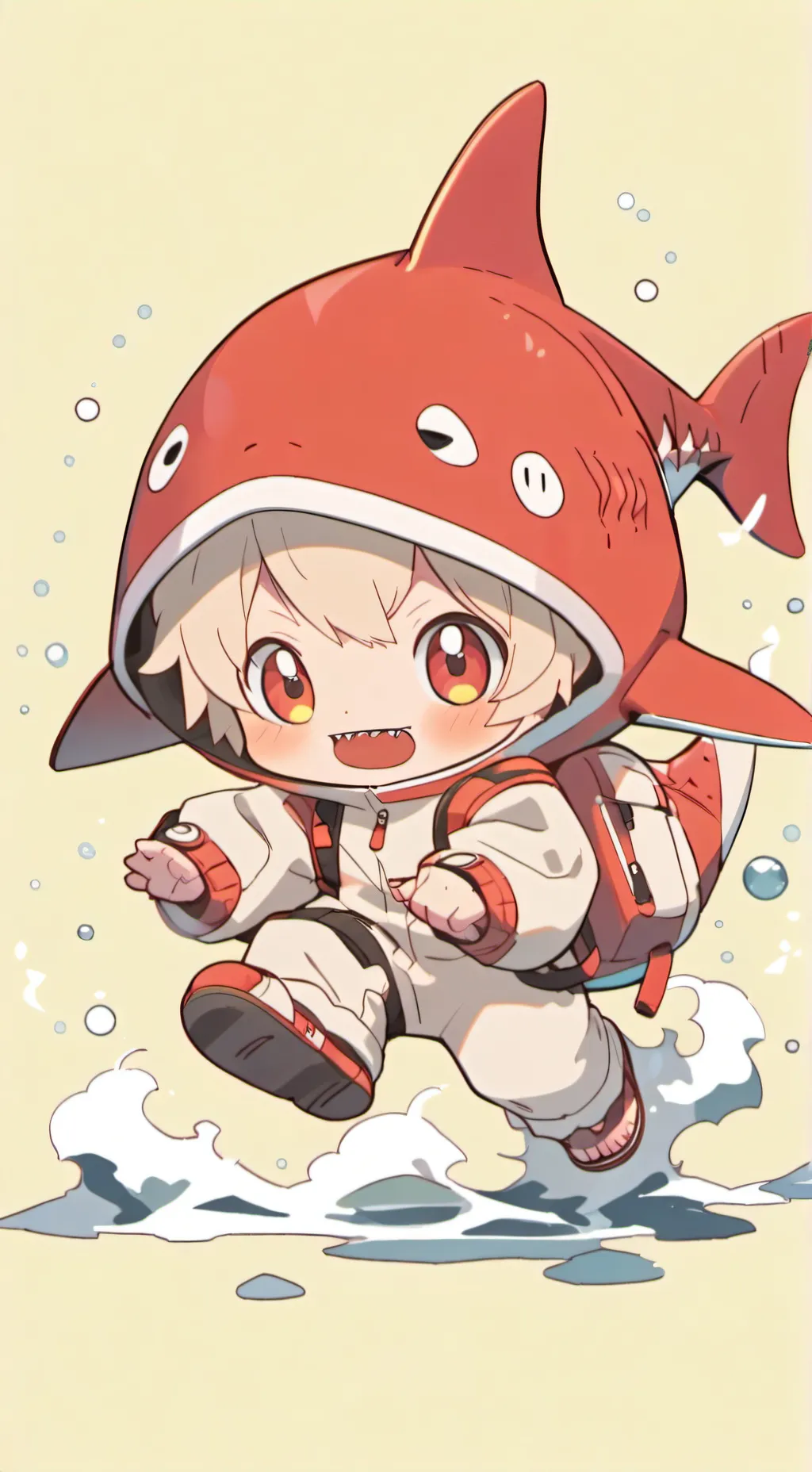 ai character: Anyoneing baby  background