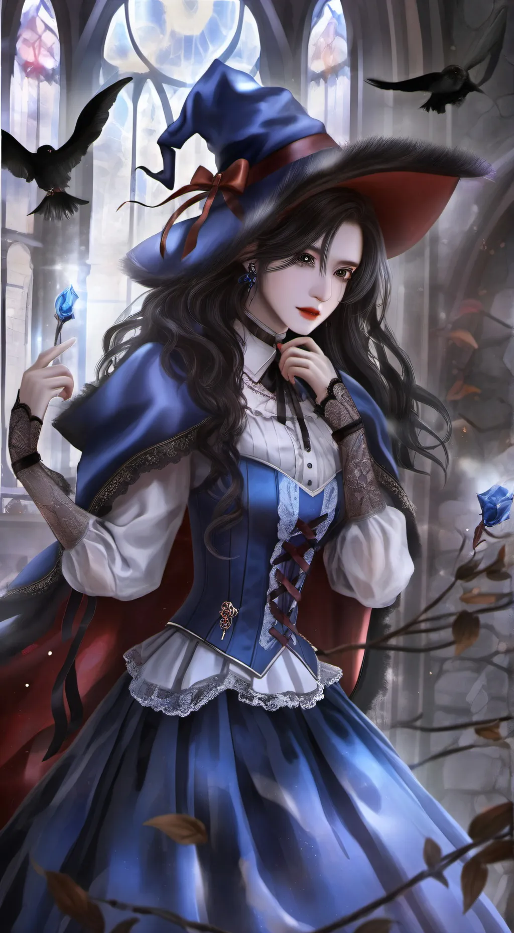 ai character: Мила background