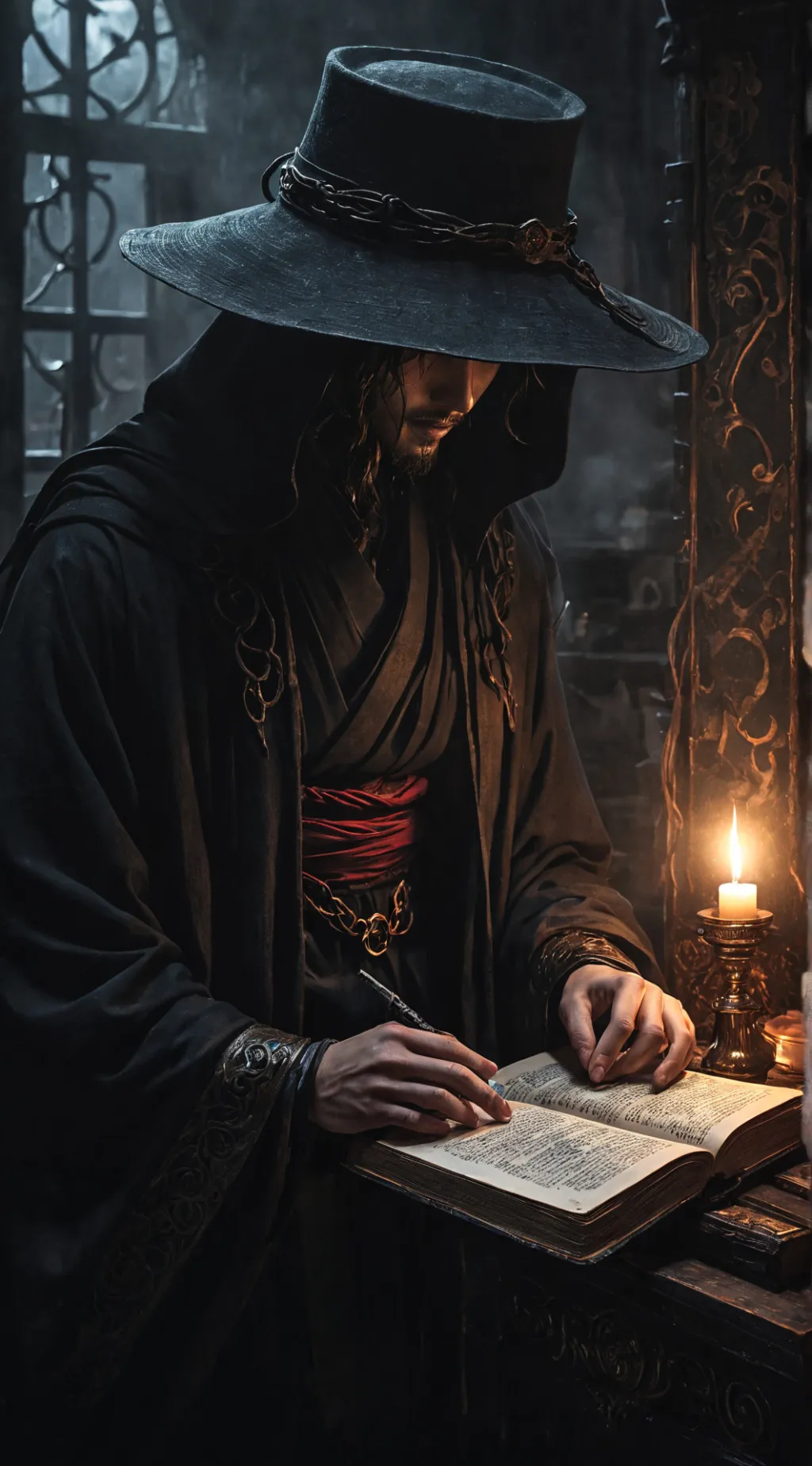 ai character: Damon background