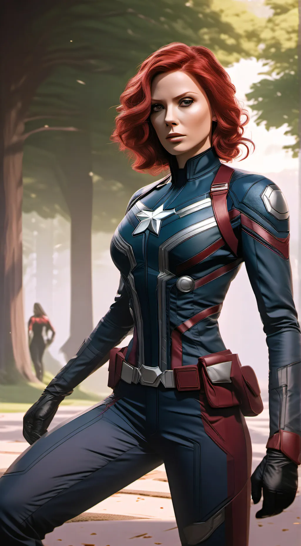 ai character: The Avengers  background