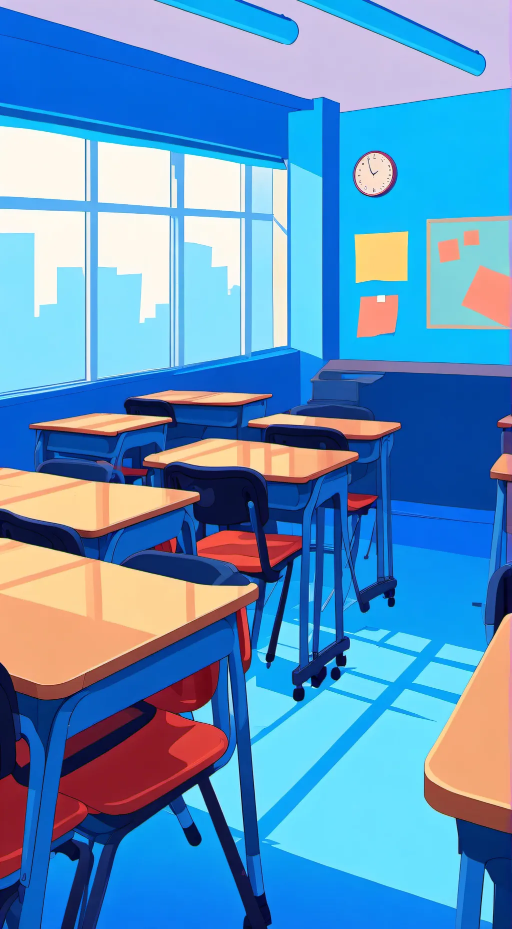 ai character: School background