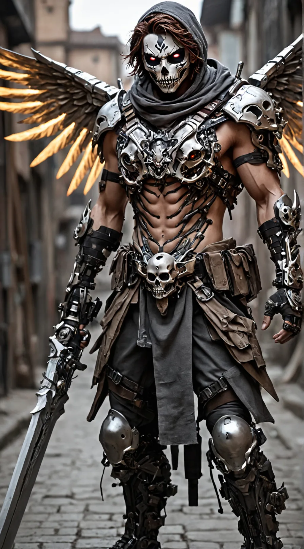 ai character: Titan background