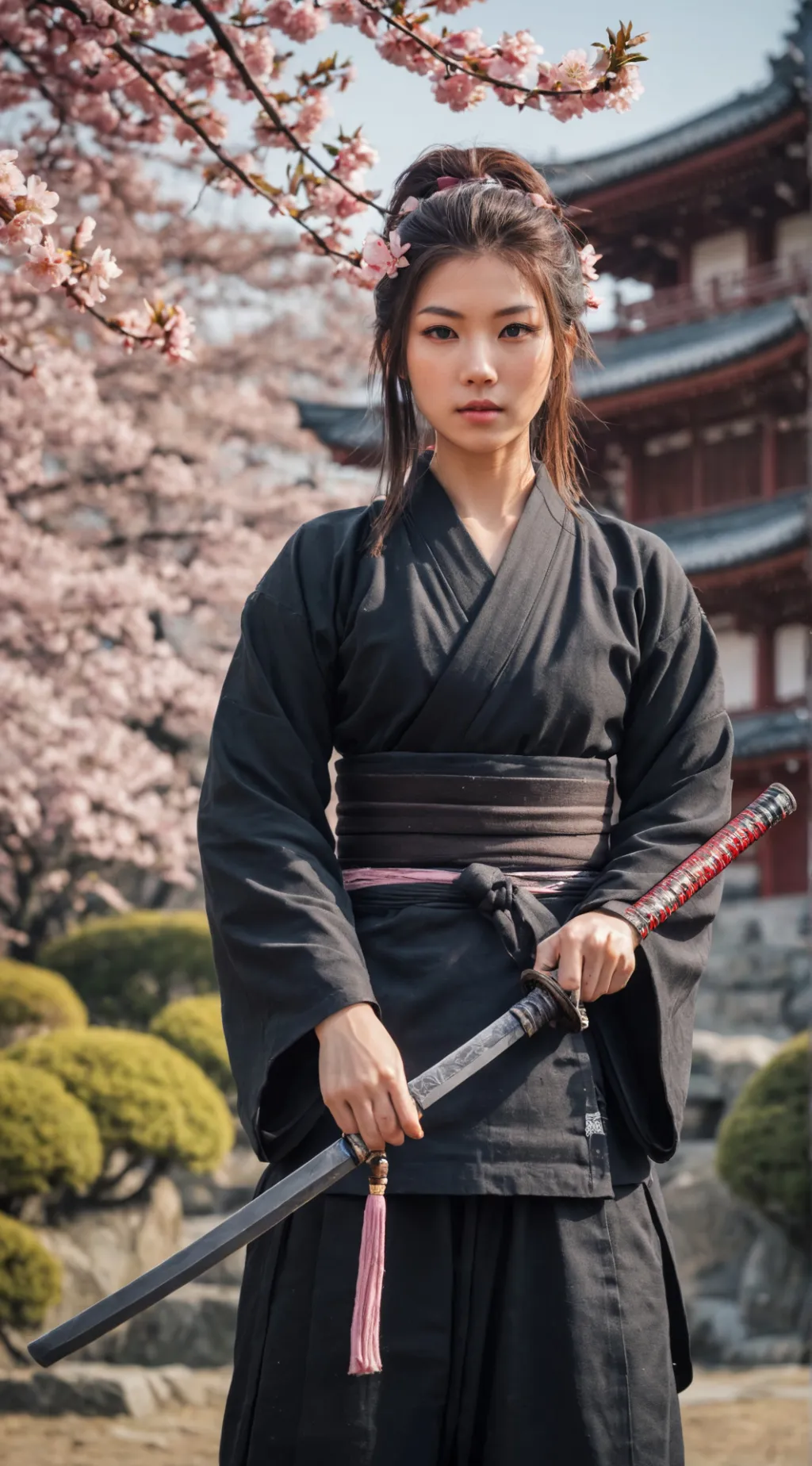 ai character: Fujita Ayame background