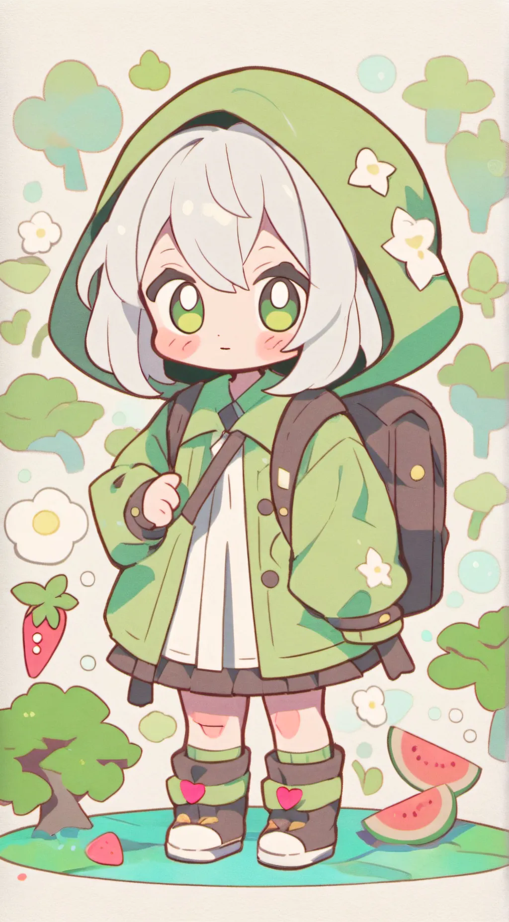 ai character: mha pro sleepover! background
