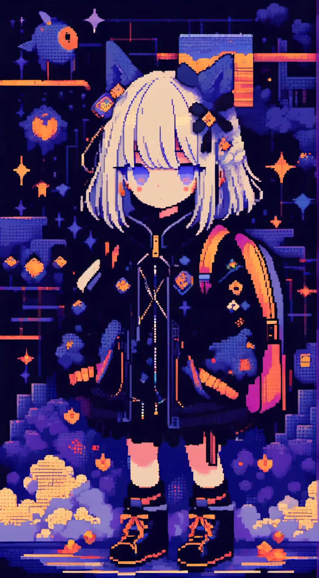 ai character: Alice Doidinha  background