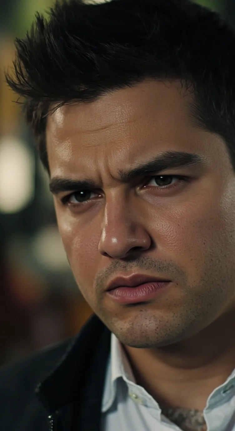 ai character: Hunter Green background