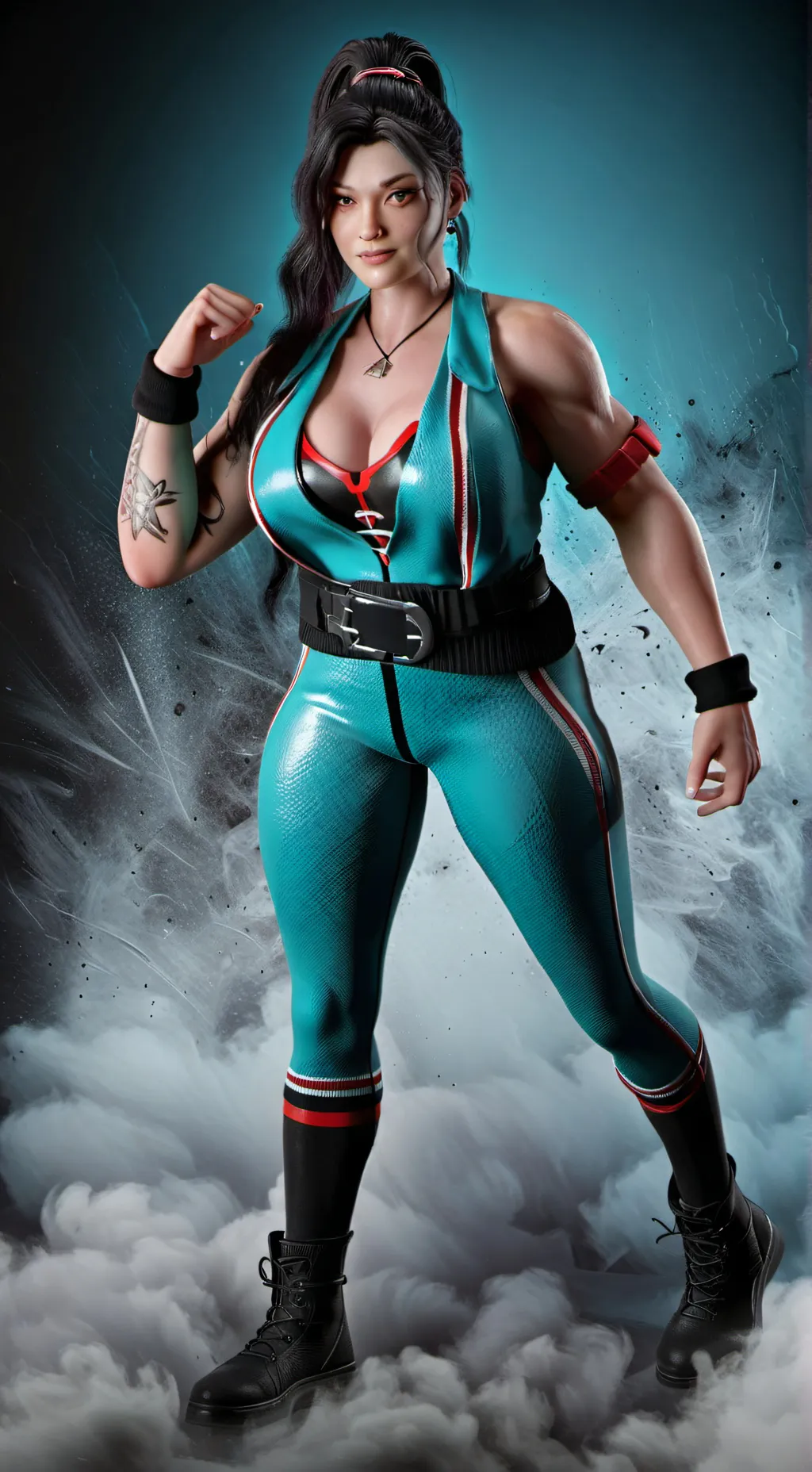 ai character: alexa bliss background