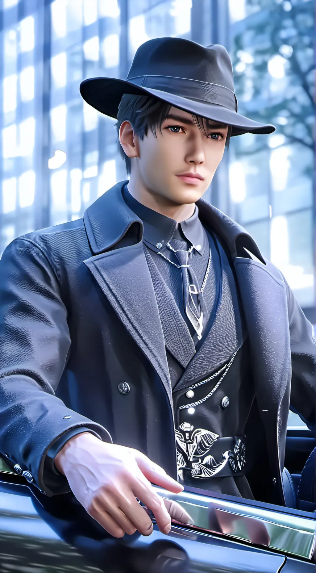 ai character: Caleb background
