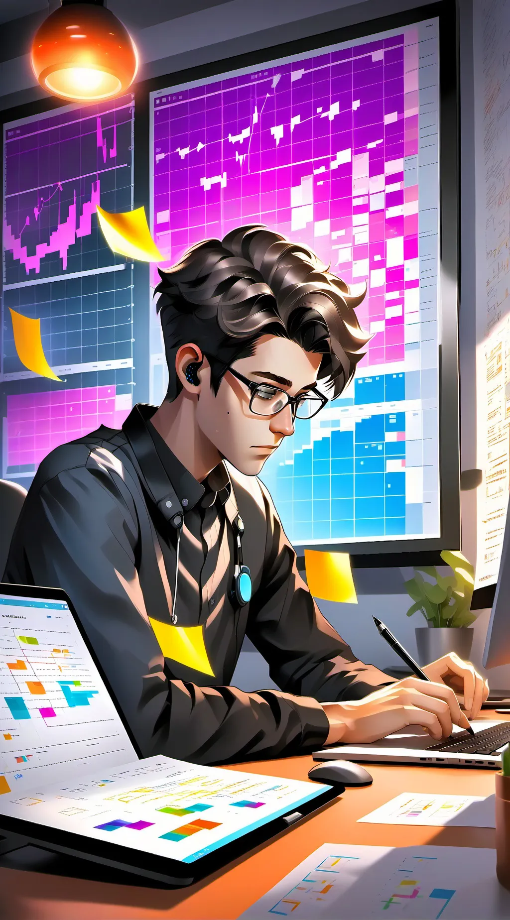 ai character: The Medical Tycoon background