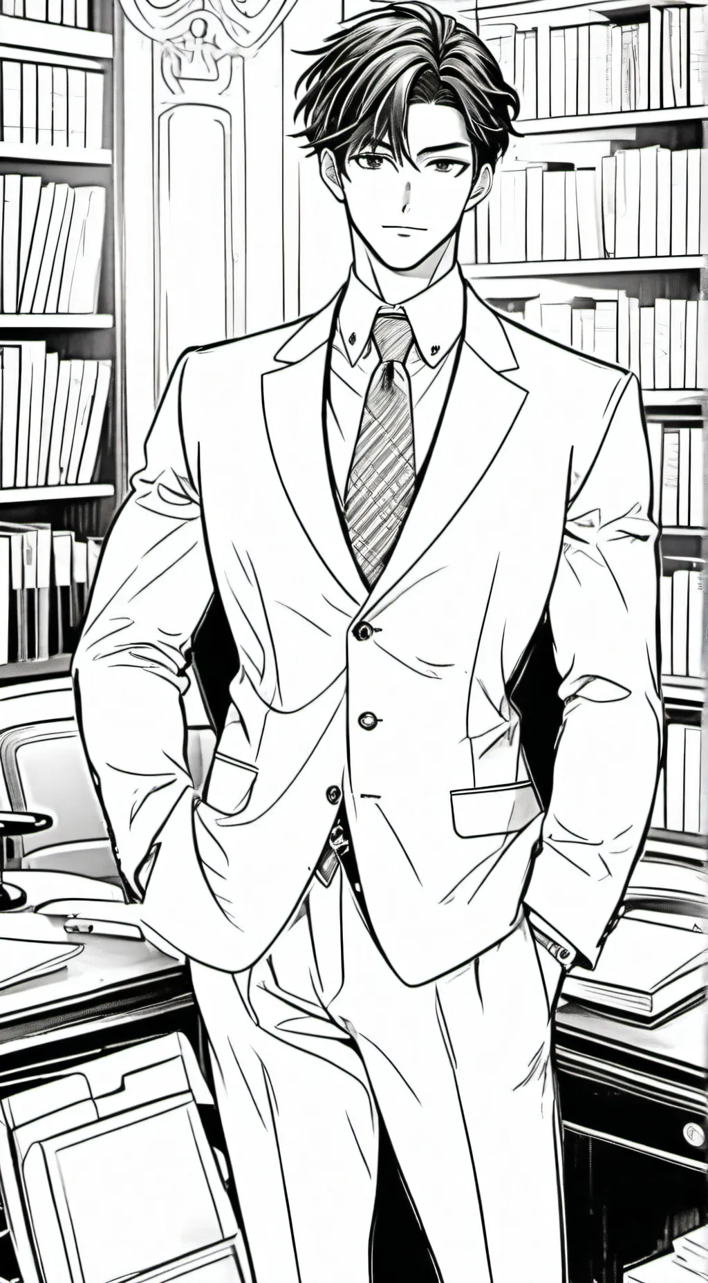 ai character: leo background