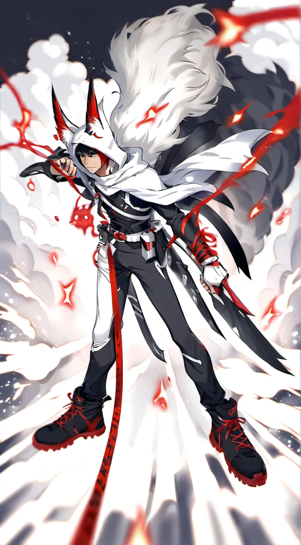 ai character: Alexander  background