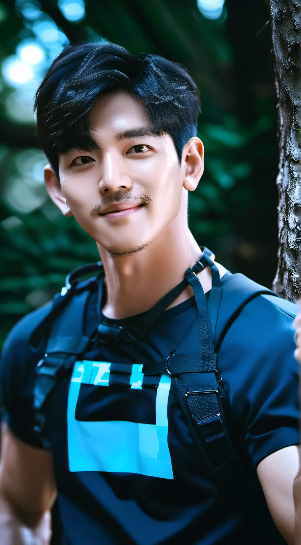 ai character: Harry  background