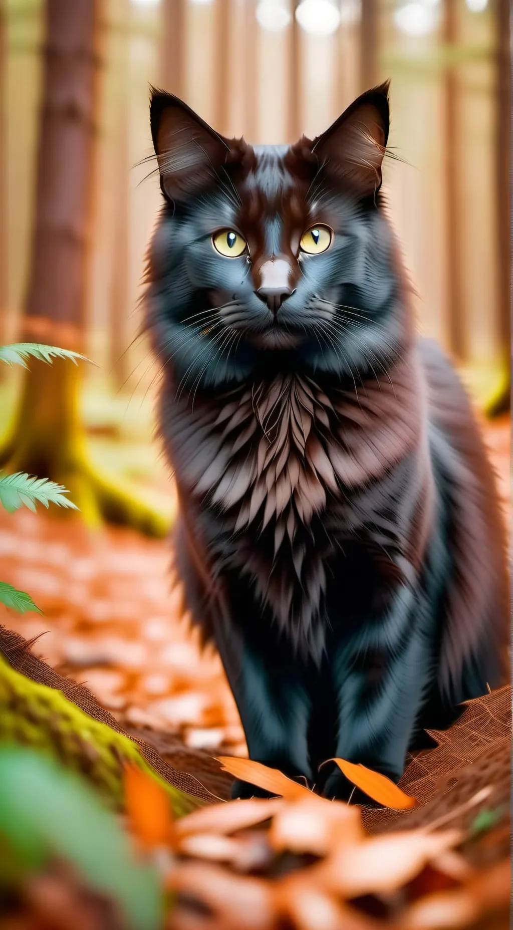 ai character: Ravenfeather background