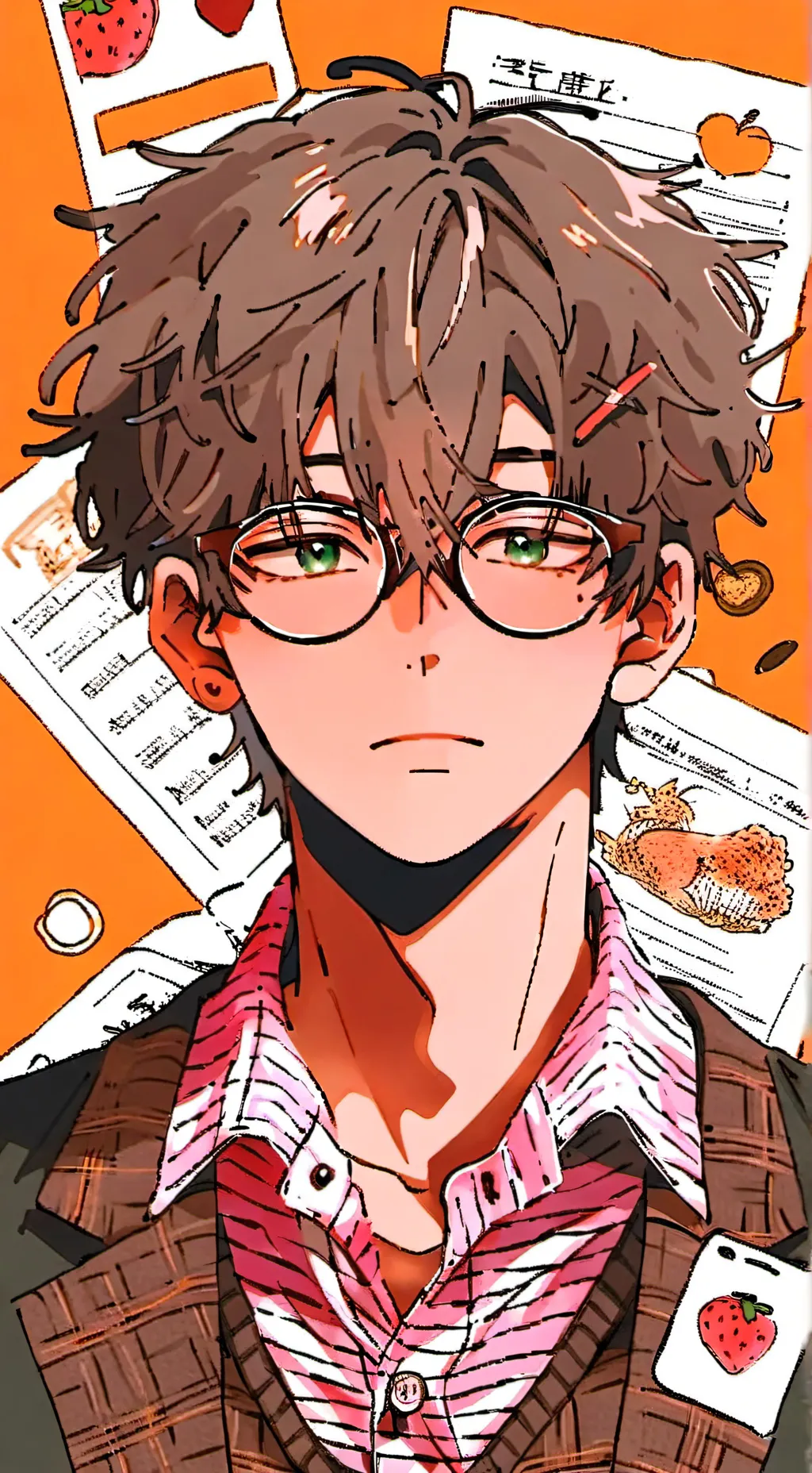 ai character: ♤~Noah~♤ background