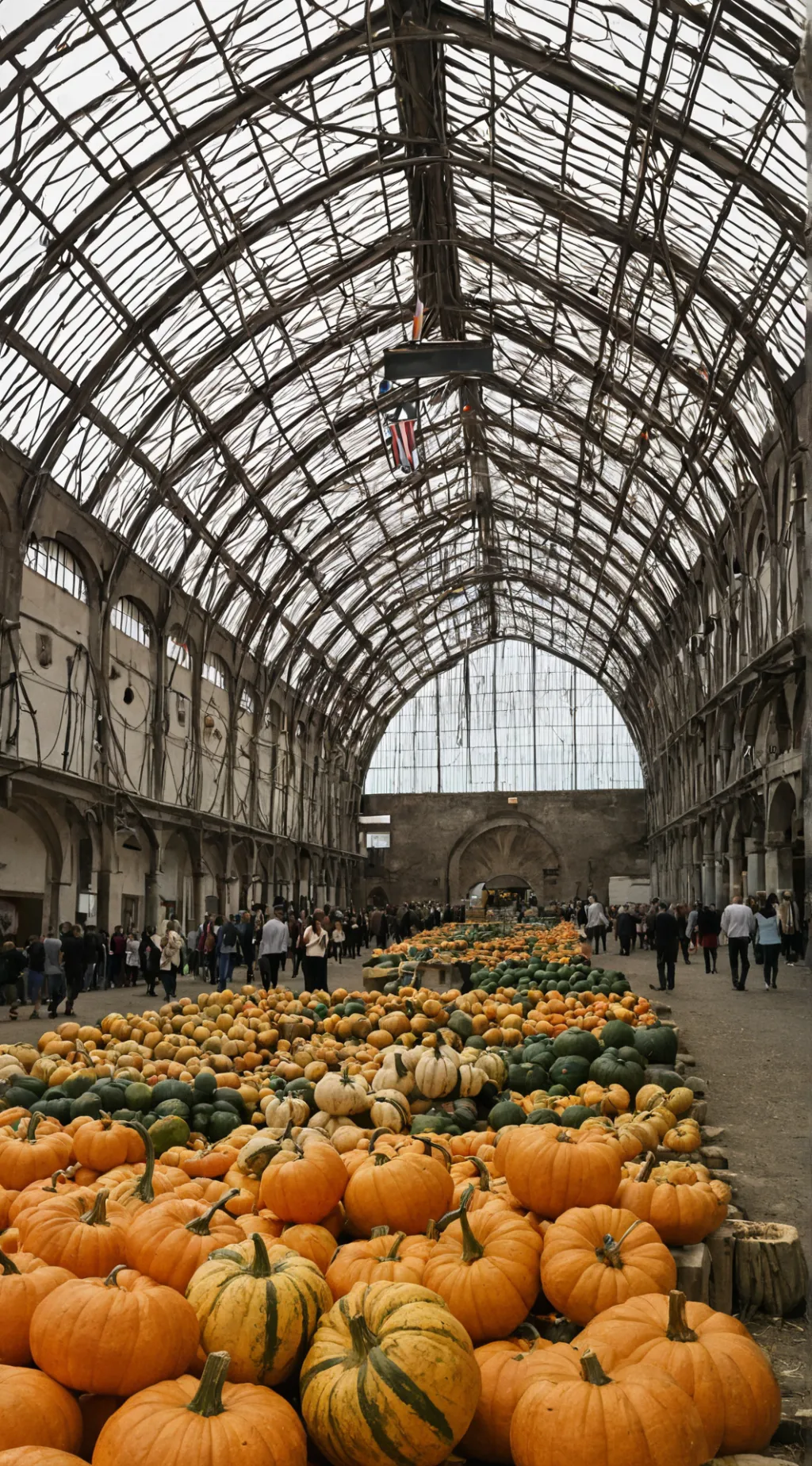 ai character: fiera della zucca  background