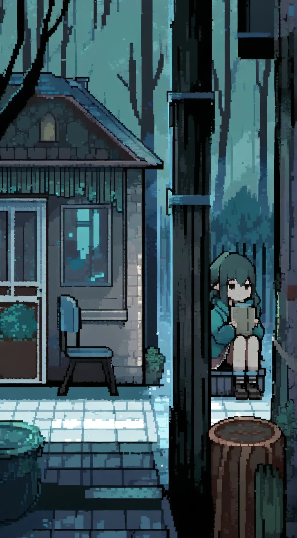 ai character: ☆ツ˚𝘋𝘝𝘝˚ツ☆ background