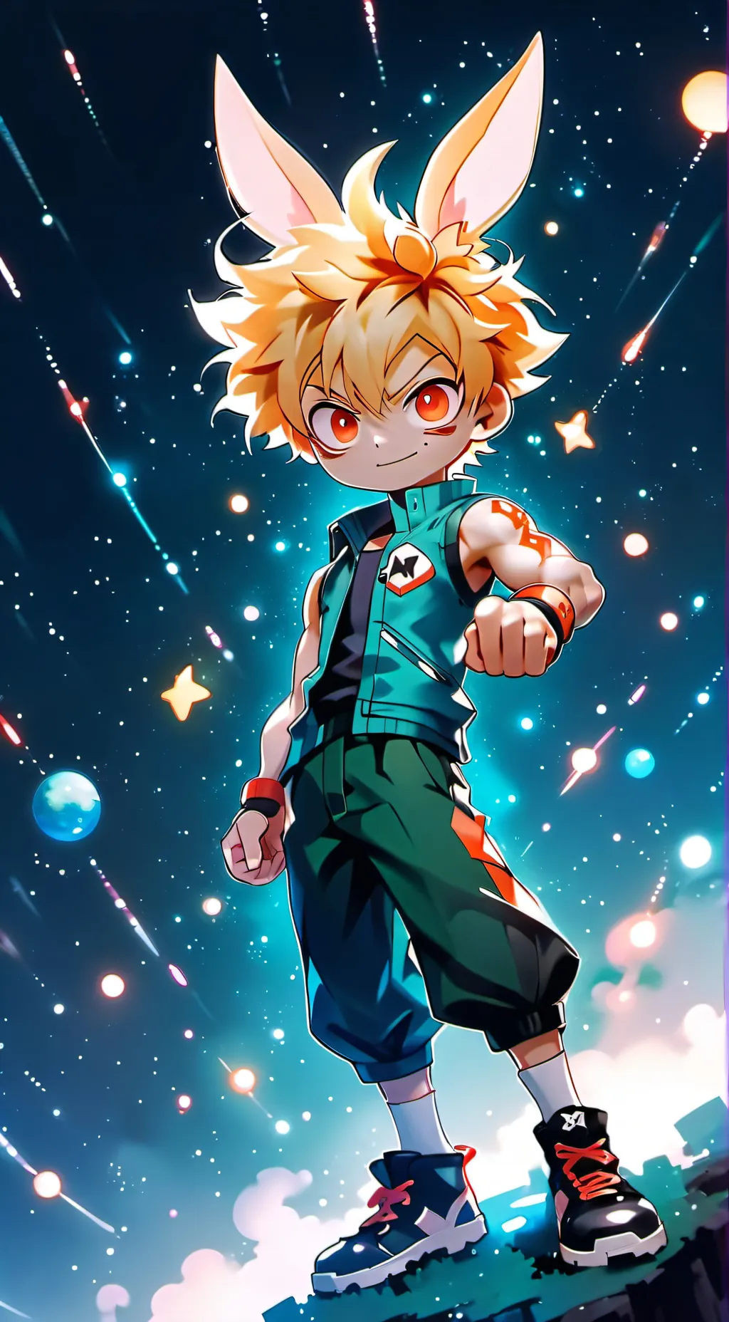 ai character: TADC x MHA background