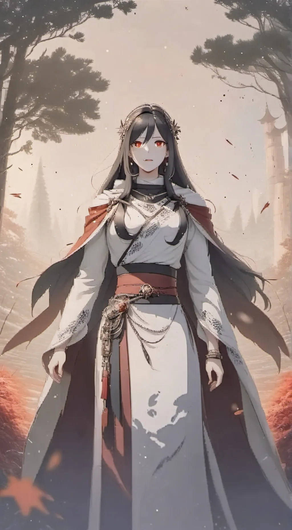 ai character: Tela background