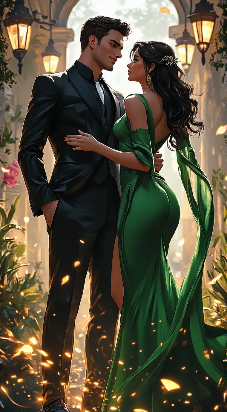 ai character: Smoke and Silence background