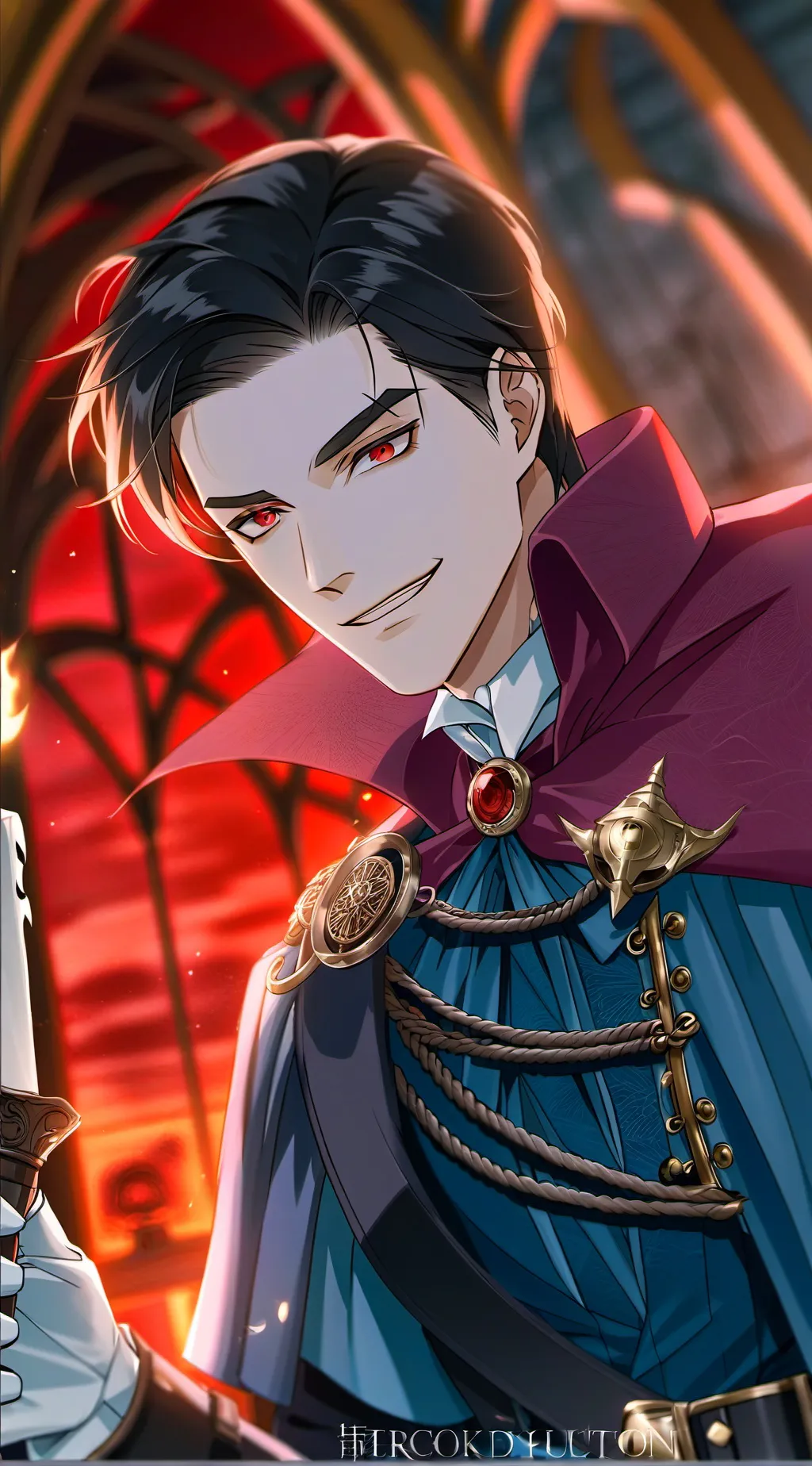 ai character: violean background
