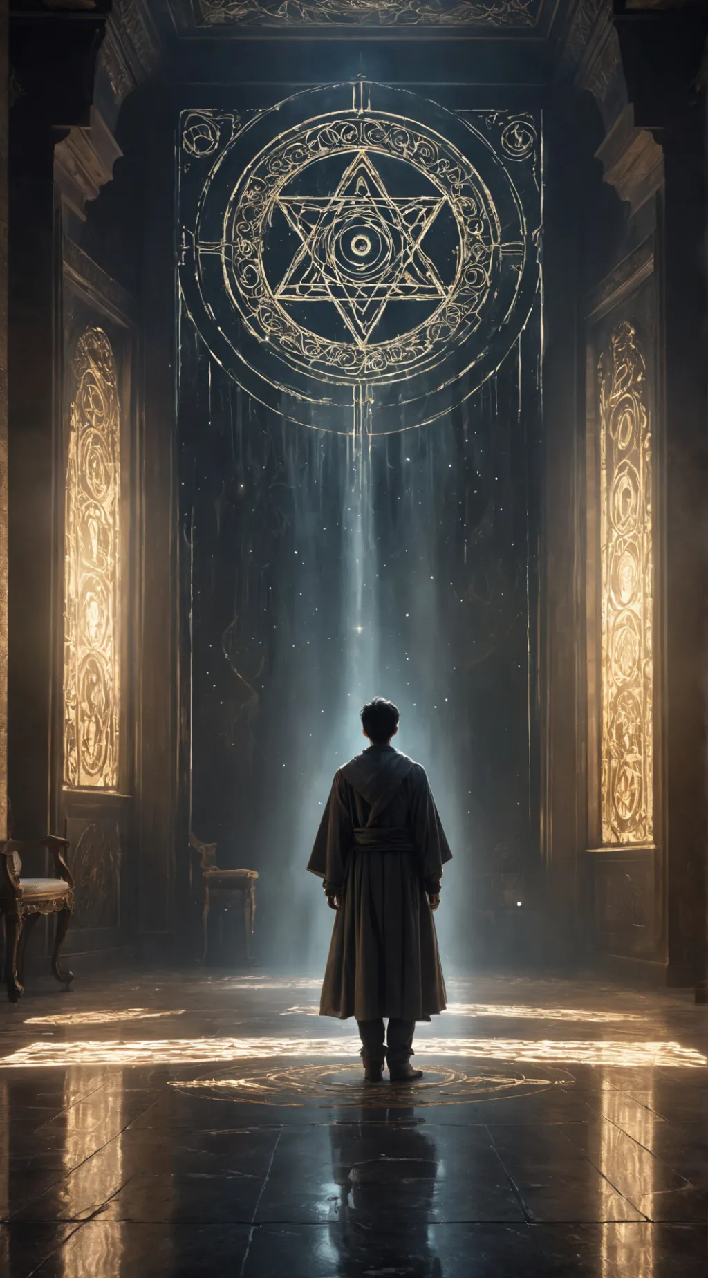 ai character: Evan background