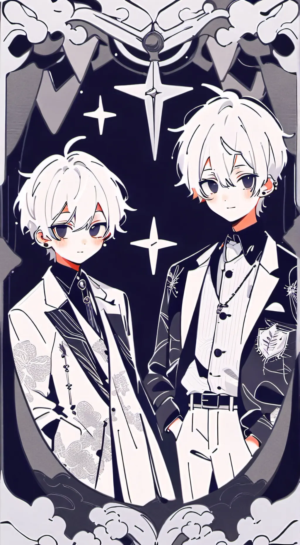 ai character: "Twins" background
