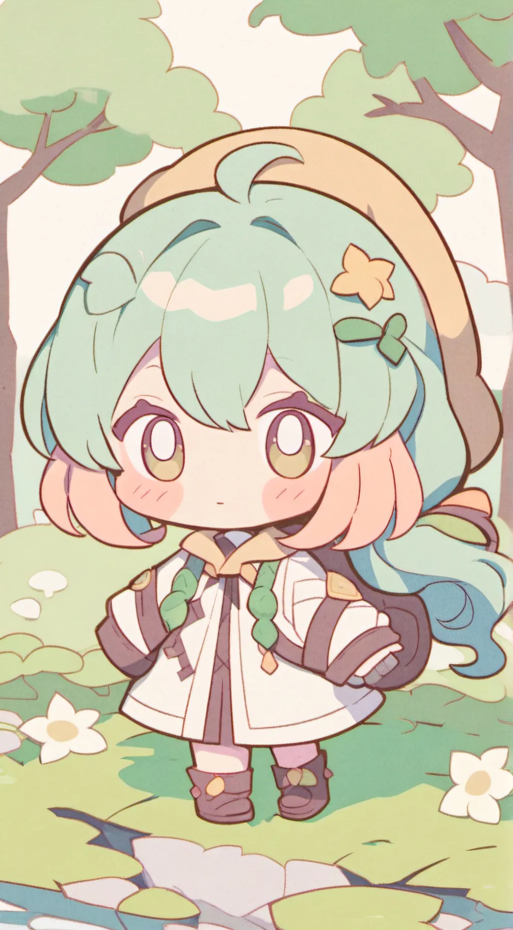 ai character: niña castrosa 🙃 background