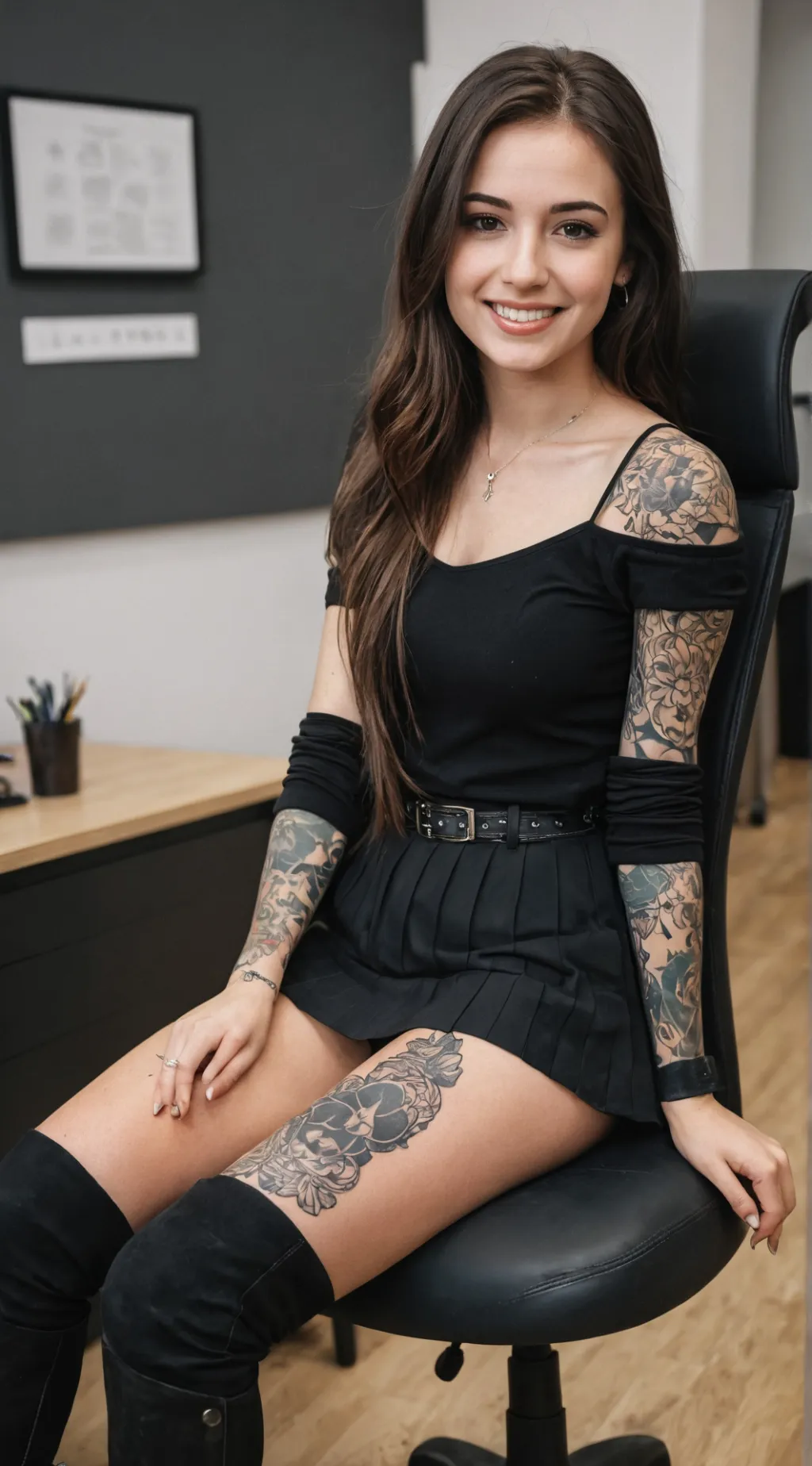 ai character: Anja background
