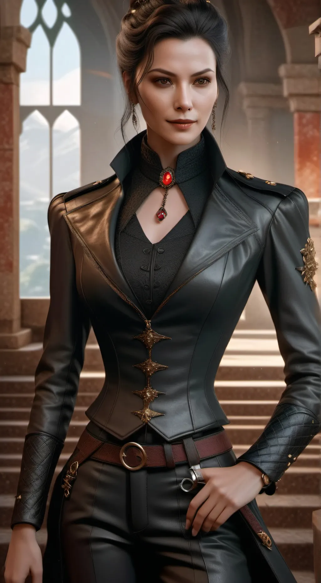 ai character: Domonatrix  background