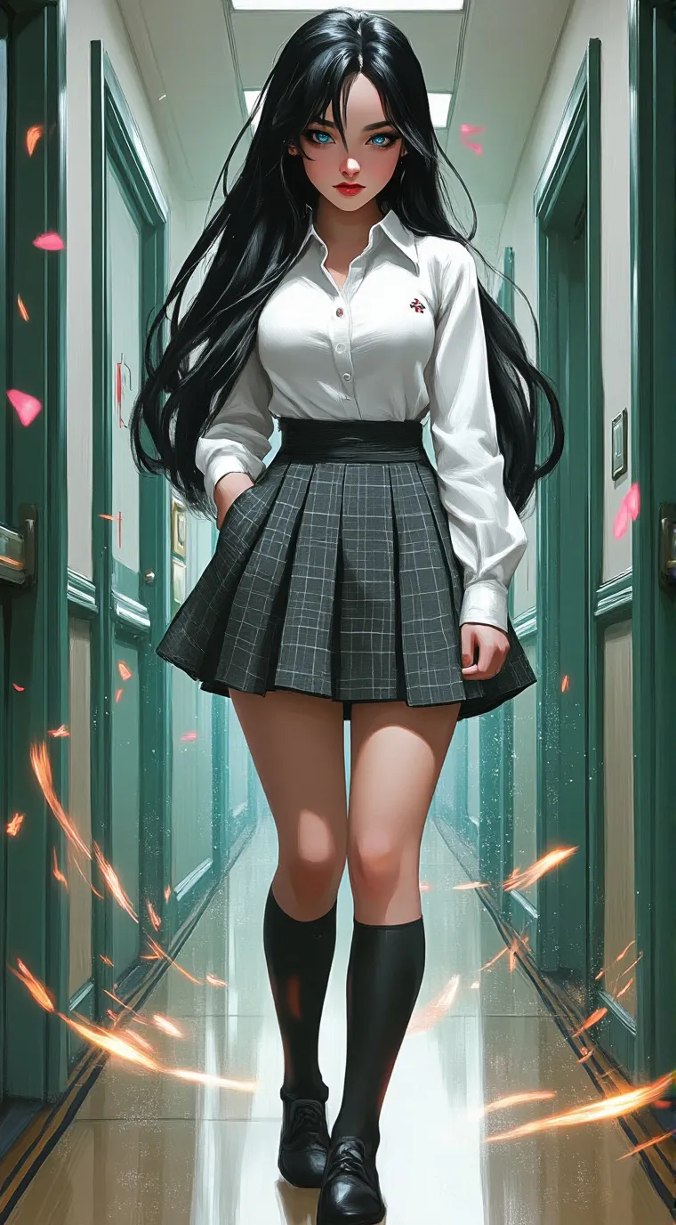 ai character: Akio Williams  background