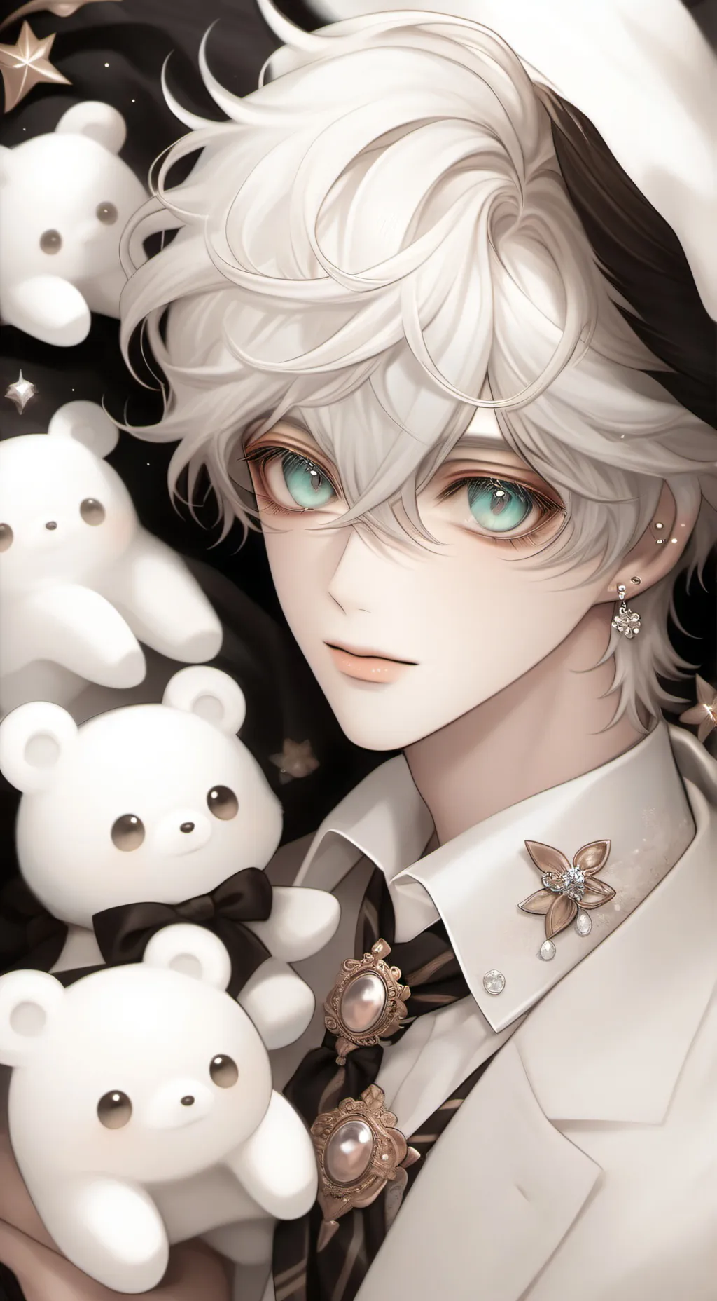 ai character: very nice boy  background