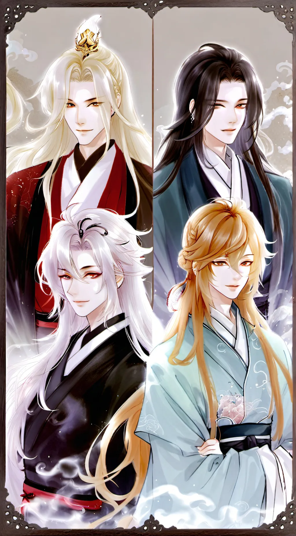 ai character: Gods BL background