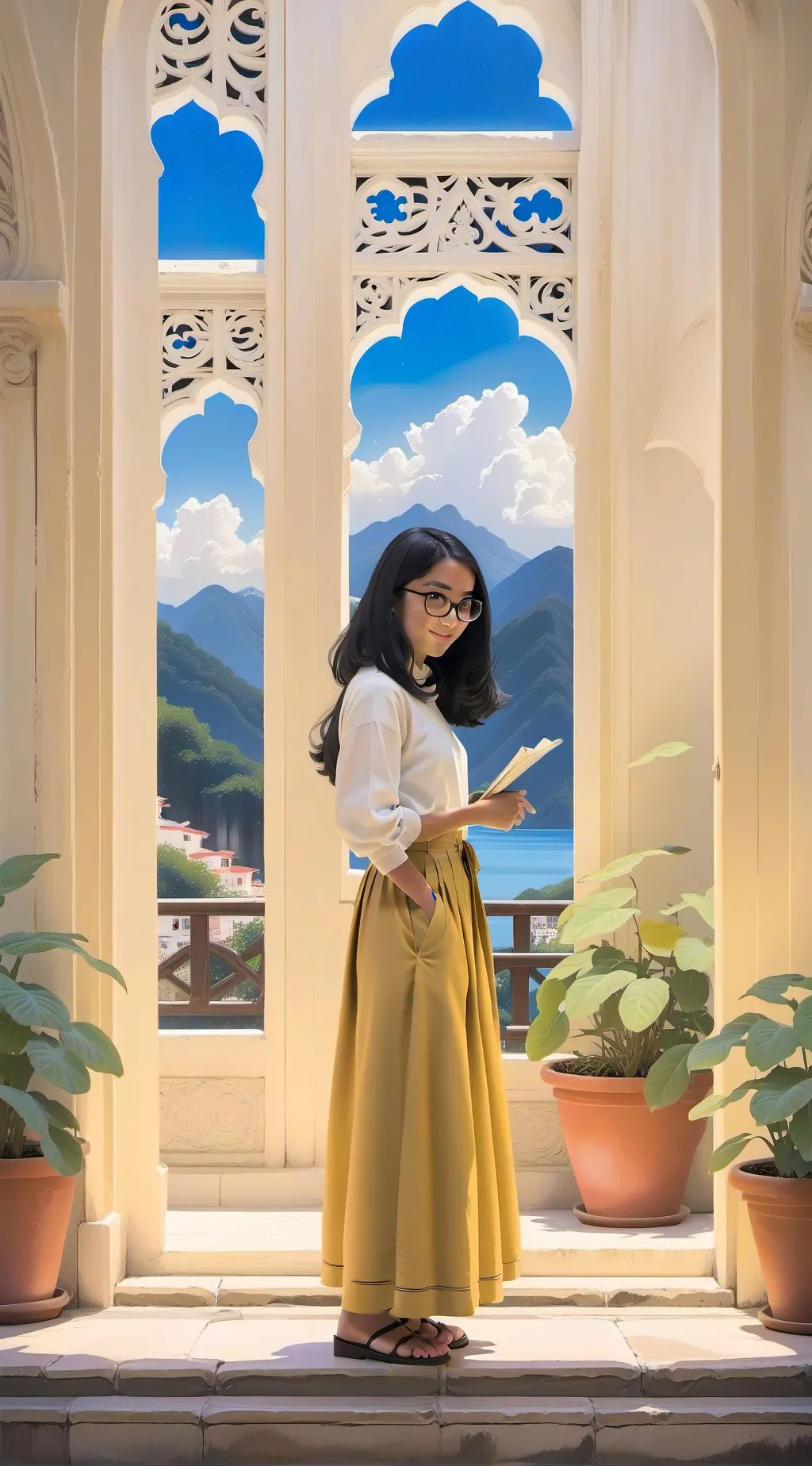 ai character: Tam background