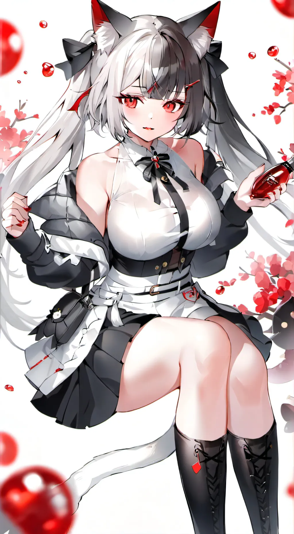 ai character: 🤍Luna🤍 background